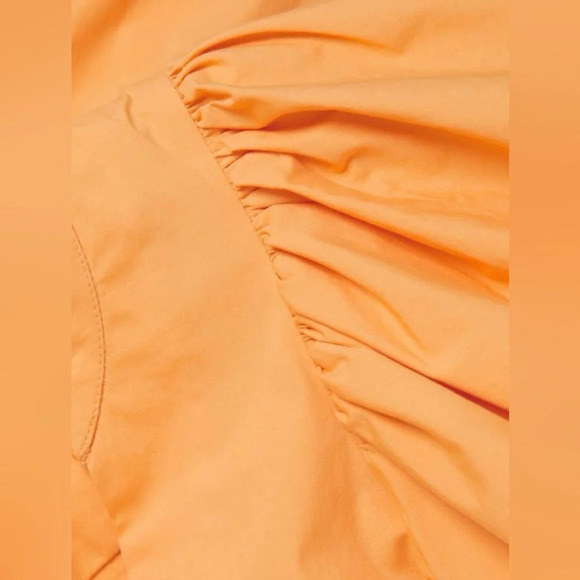 Jonathan Simkhai puff sleeve top. Size S. Hardly worn. Excellent condition. - Picture 6 of 7
